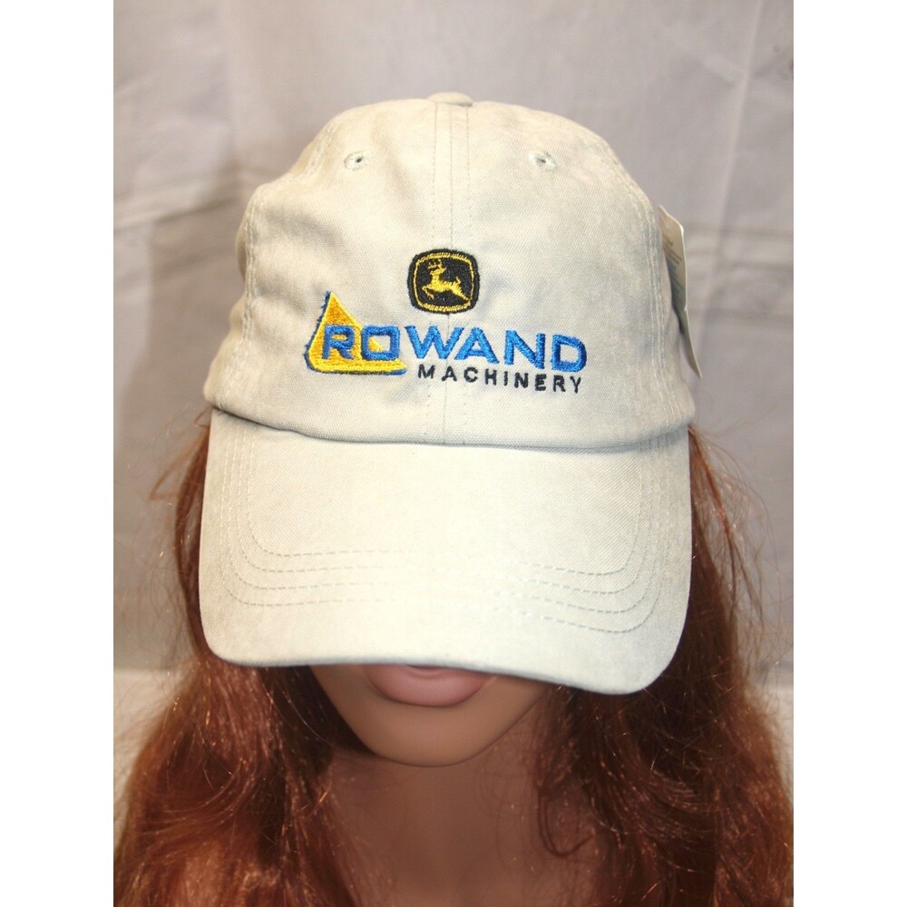 Rowand Machinery Co John Deere Hat Cap Snapback Spokane Washington NEW Unisex